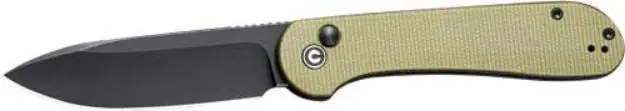 Civivi Knife Elementum 3.47" Olive Micarta/Black Stnwash