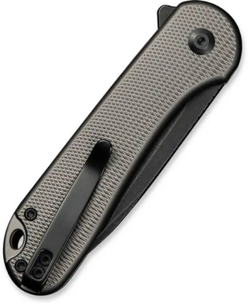 Civivi Knife Elementum Ii 2.9" Daimond Pattern Gray/Black