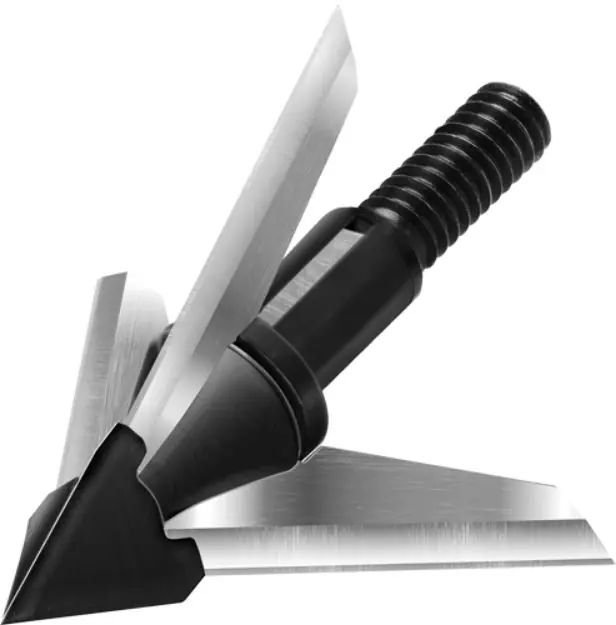 Qad Exodus Broadhead 125Gr 1.25" Cut Swept Blade 3Pk