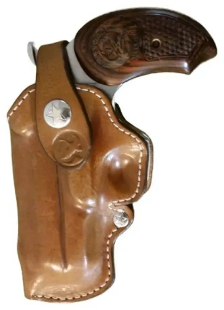 Bond Arms Belt Loop Holster Lh 4.25" Bbl. Models Leather Tan<