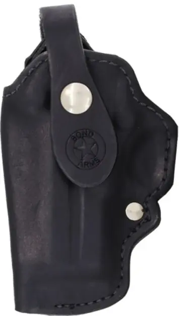Bond Arms Belt Clip Holster Lh 3.5"Bbl. Models Leather Black!