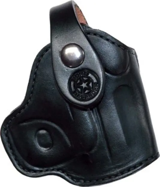 Bond Arms Holster Rh Thumbsnap For Back-Up Leather Black