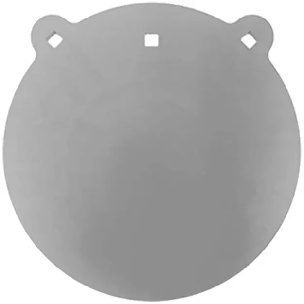 Bash Target Ar550 Gong Target Round 12"-1/2" Thick