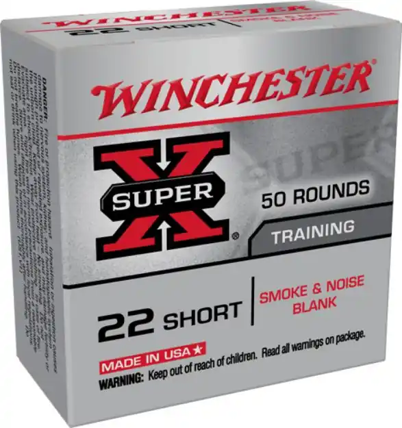 Winchester Blanks 22 Short Smoke & Noise 50Rd 100Bx/Cs
