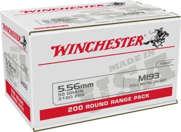 Winchester Usa 5.56X45 55Gr Fmj 800Rd Case Lot