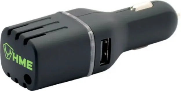 Hme Scent Slammer Ozone Scent Eliminator Car Unit W/Dual Usb