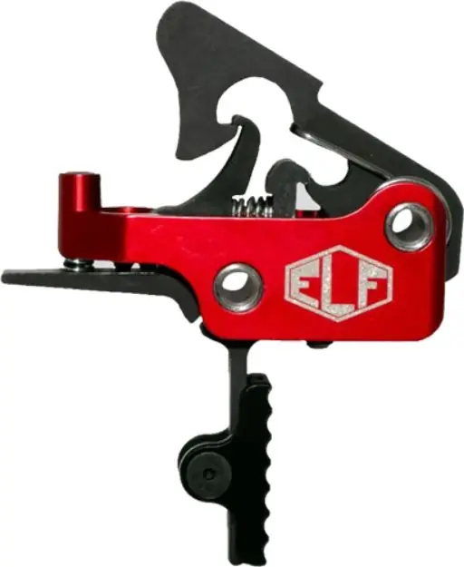 Elftmann Trigger Apex Ar-15 Straight Adj 2.75-7Lbs Black