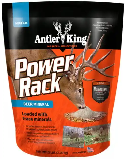 Antler King Power Rack Deer Mineral 5# Bag