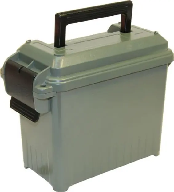 Mtm Ammo Can Mini For Bulk Ammo Forest Green Lockable