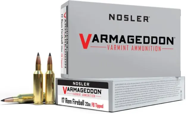 Nosler Varmageddon 17 Rem Fb 20Gr Fbt 20Rd 20Bx/Cs
