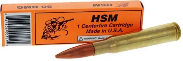 Hsm 50 Bmg Hornady A-Max Dummy Round 1Rd