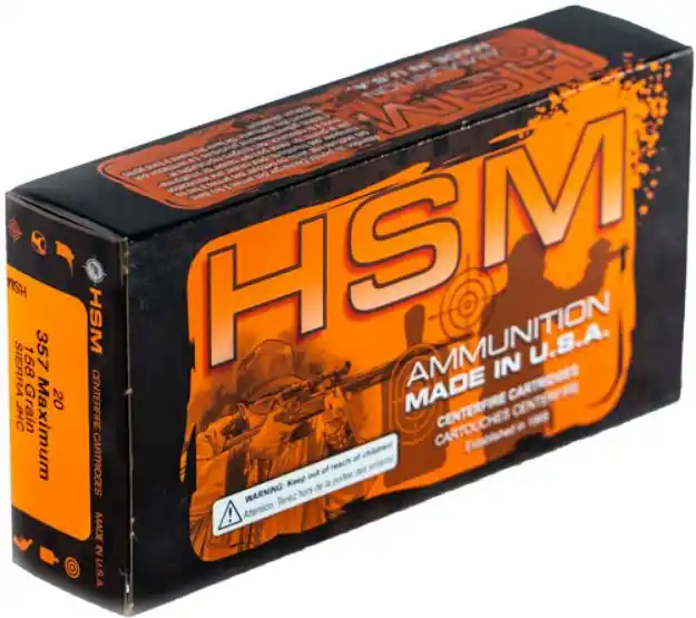 Hsm 357 Maximum 158Gr Jhp 20Rd 25Bx/Cs