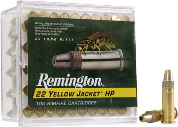 Remington Yellow Jacket 22Lr 33Gr Tc Lead-Hp 100Rd 50Bx/Cs