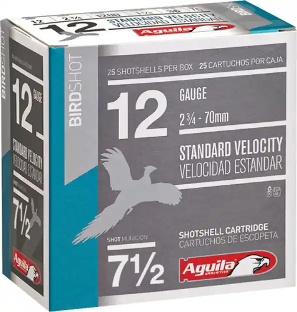 Aguila Shotshell 12Ga 2.75" 1-1/8Oz #7.5 250Rd Case Lot