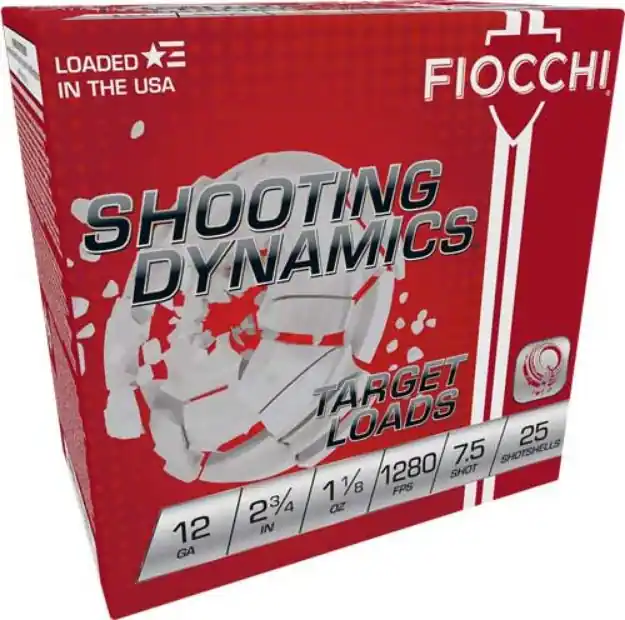 Fiocchi 12Ga 2.75" 1-1/8Oz #7.5 1280Fps 250Rd Case Lot