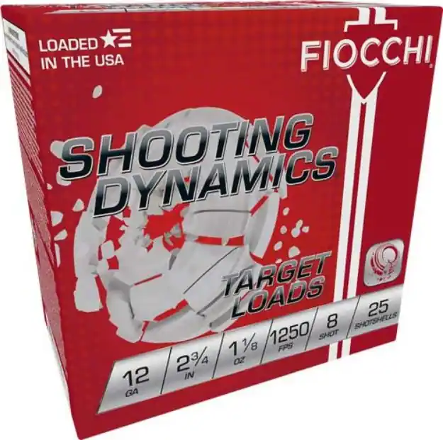 Fiocchi 12Ga 2.75" 1-1/8Oz #8 1250Fps 250Rd Case Lot