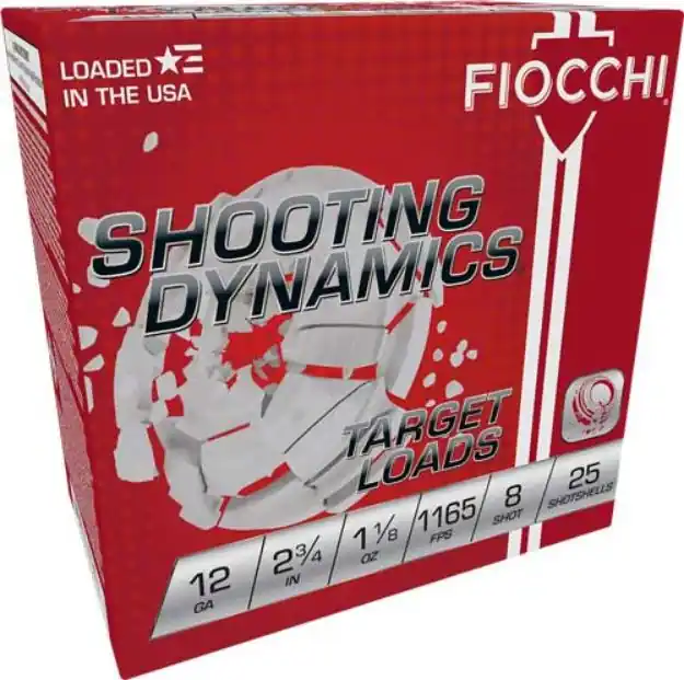 Fiocchi 12Ga 2.75" 1-1/8Oz #8 1165Fps 250Rd Case Lot