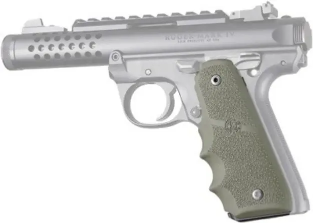 Hogue Grips Ruger 22/45 Mkiv Rubber Grips/Finger Grooves Od