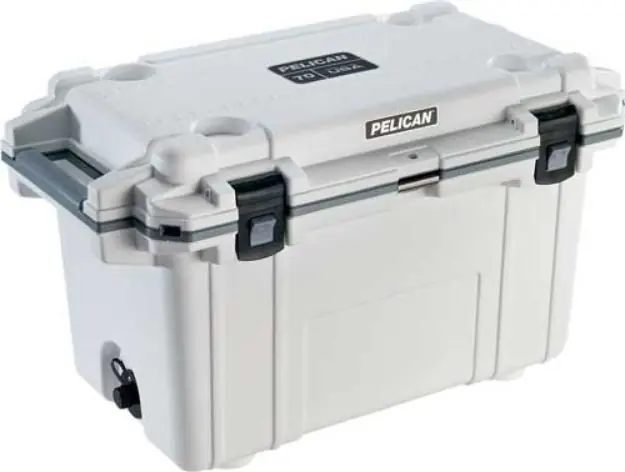 Pelican Cooler Im 70 Quart Elite White/Gray