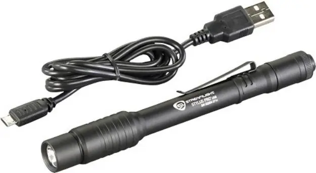 Streamlight Stylus Pro Usb Light White Led W/Pocket Clip