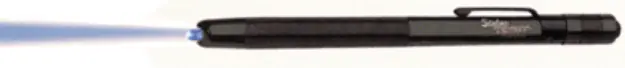 Streamlight Stylus 3 Penlight Blue Led Black W/Pocket Clip