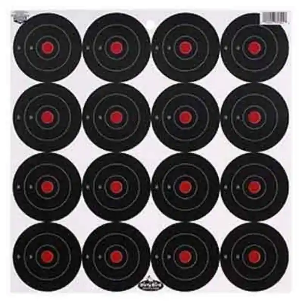 B/C Target Dirty Bird 3" Bull's-Eye 192 Targets