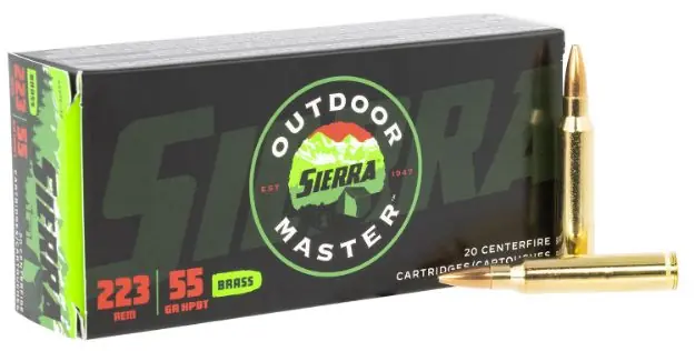 SIERRA A937532 223 VARM 55 HPBT 20/10