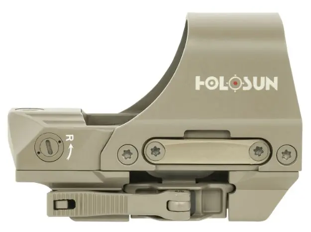 Holosun 510 Open Reflex Red Mlti Ret Solar Shk Awk Rfl Fde