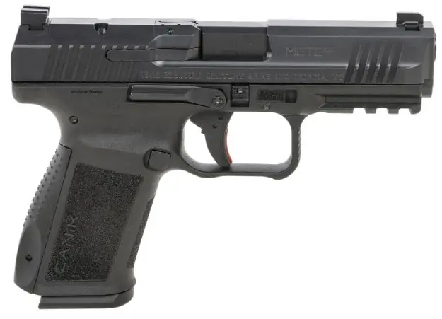 Canik Mete Sf 9Mm 4.2" Bbl Or Fs 2-15Rd Mags Black