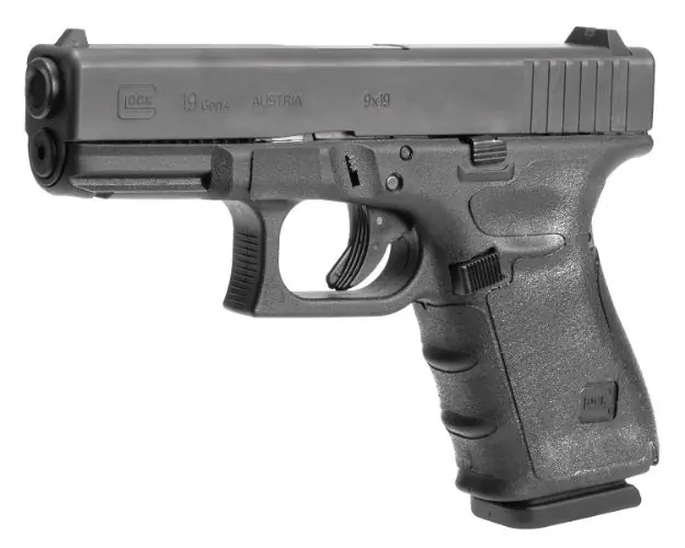 Wrapter Rubber Grip Glock 19 Gen 4, Black