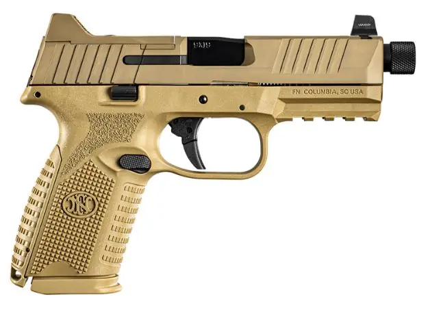 Fn 509M Tactical 9Mm Optics Ready Night Sights Fde 24Rd!