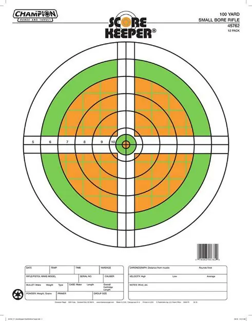 CHAMP 45762 100YD SMBORE RFL FLOURESCENT 12PK