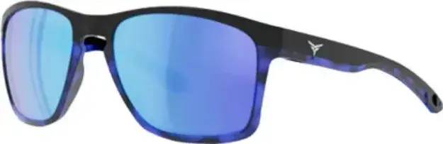 Force Flex Sunglasses Bluechip Brown Blue Mirror Polarized