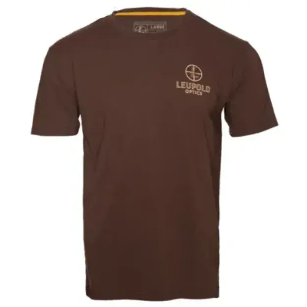 Leupold Mule Deer Magazine Tee Brown Heather Xl