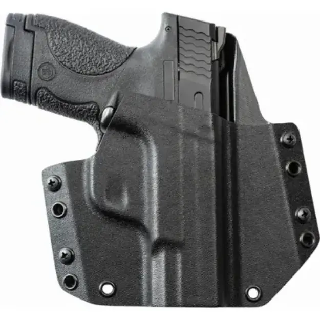 Standard Outside The Waistband Holster S&W M&P Shield 9Mm/40 Cal Black