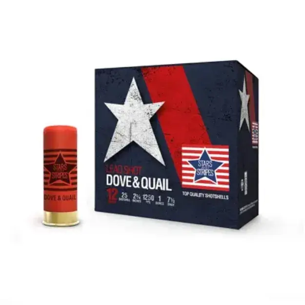 Dove & Quail 12Ga 2 3/4'' 1 Oz. #7.5 Shot 1250Fps 25Rd