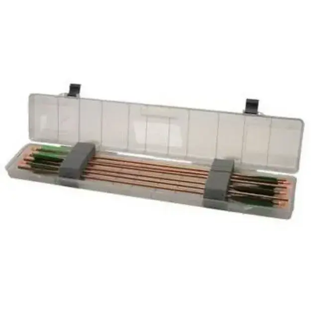 Mtm Compact Arrow Case -18 Arrows Up To 35.75" Clr -Smoke/Black