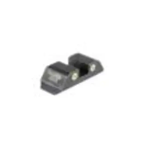 Tritium Rear Sight For Glock (All)Yellow Tritium 2-Dot White Outlines