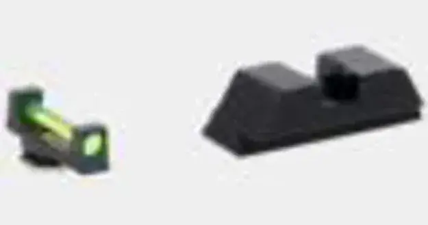 Green Fiber .115 Front Black Rear For Glock Gen5 17-19-19X-26-45