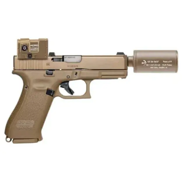 B&T Hush Puppy Suppressor Coyote Tan Must Buy Hush Puppy Kit