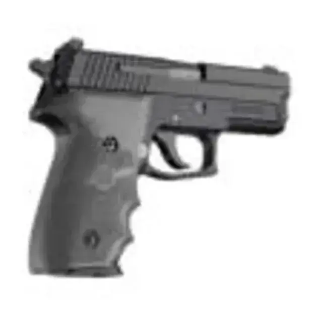 Hogue Rubber Grip W/Finger Grooves Sig 228 & 229 Slate Grey