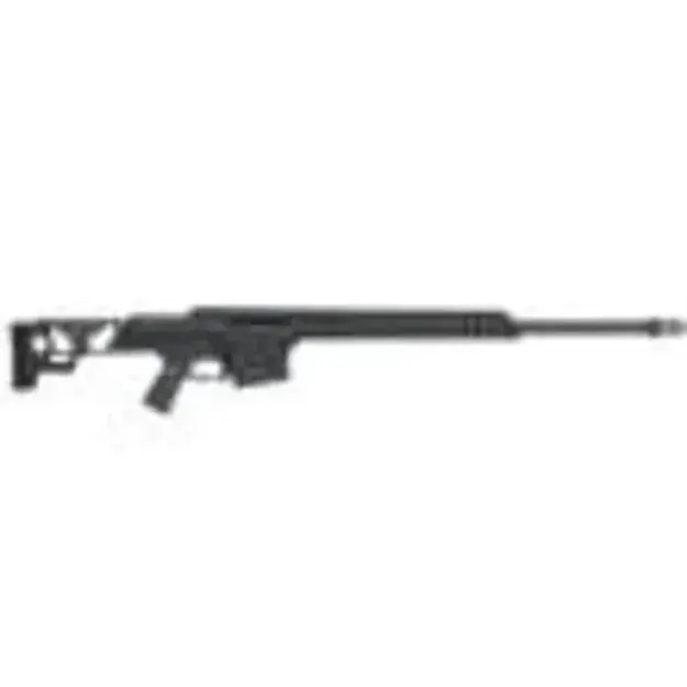 Smr Mrad Fixed Stock 338 Norma Magnum 26'' Fluted W (1) 10Rnd Mags Black