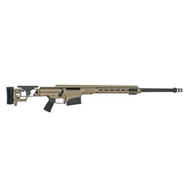 Mrad Folding Stock 338 Norma Magnum 26'' Fluted W (2) 10Rnd Fde