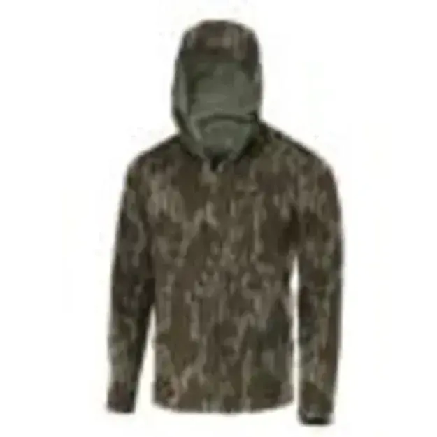 Dv8 Quest Midweight Quarter Zip Hoodie Mossy Oak Bottomland Medium