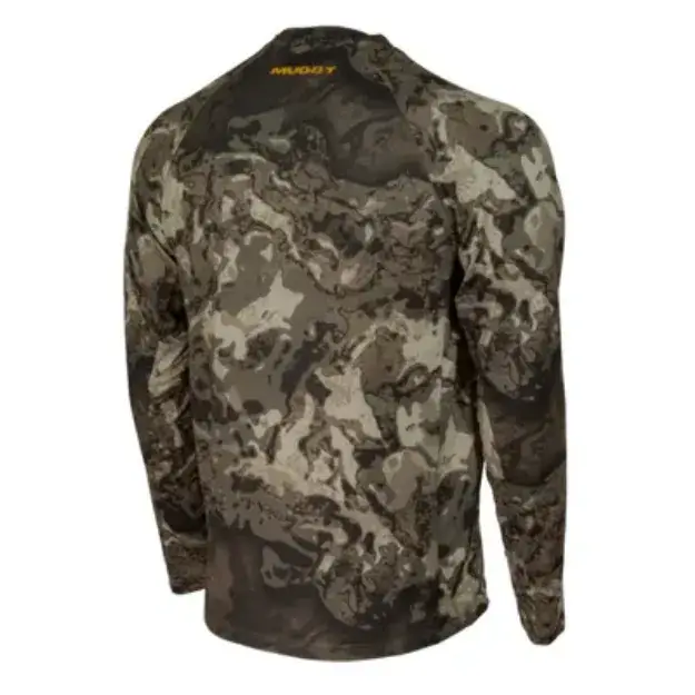 Base Layer Crew Top Veil Canyon Grey Medium