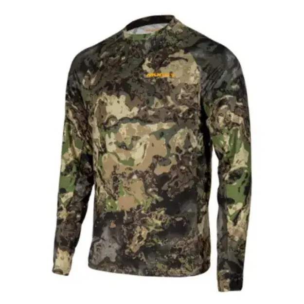 Base Layer Crew Top Veil Canyon Hybrid Small