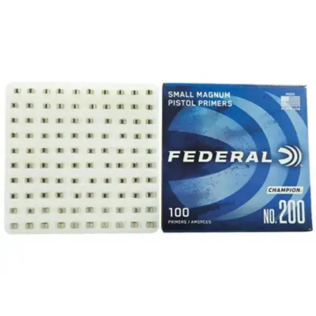 Federal Champion Centerfire Small Magnum Pistol Primer 1000Ct