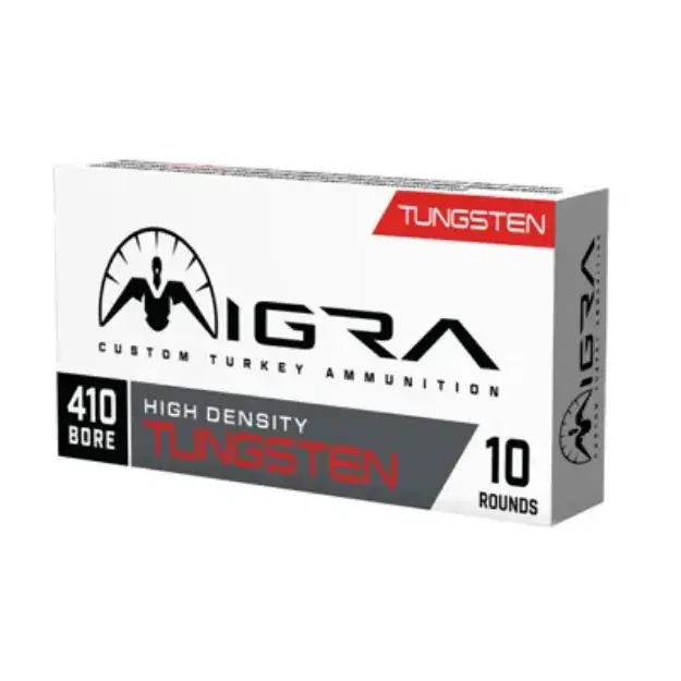 410Ga 3'' High Density Tungsten 7/8Oz. 9 Shot 10Rds
