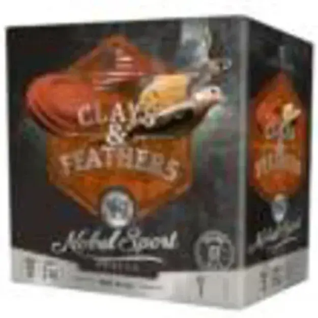 Clays & Feathers 12 Gauge 2 3/4" 1Oz 3 Dram #8 Shot 1300 Fps