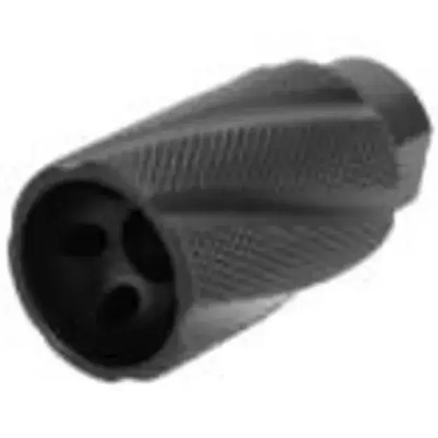 Tacfire .223/5.56 1/2X28 Knurled Linear Compensator Sound & Concussi
